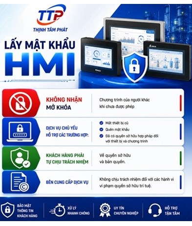 Hỗ trợ lấy mật khẩu HMI 