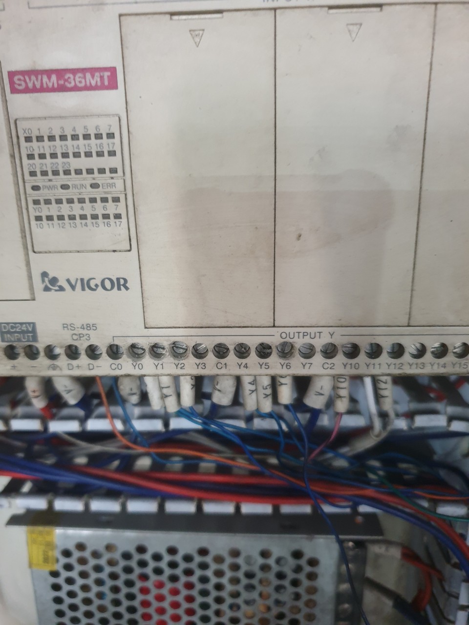 Crack password PLC Vigor SWM-36MT